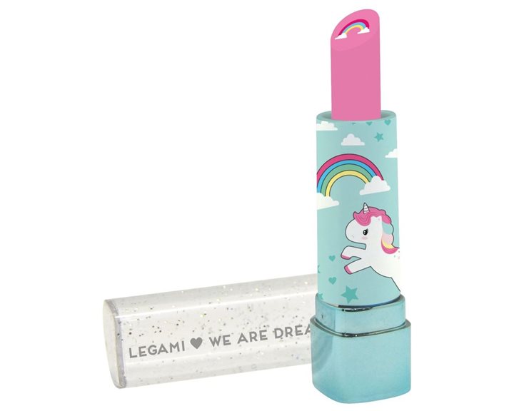 Legami Milano Γόμα για Μολύβι σε Σχήμα Lipstick Unicorn LIP0002