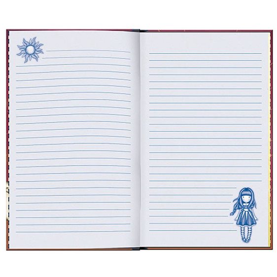Σημειωματάριο με κλειδαριά Santoro Gorjuss Ray of Light 400GJ11