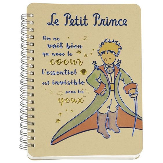 Enesco Σημειωματάριο Σπιράλ 12.5x17.5 Le Petit Prince Cape Epee