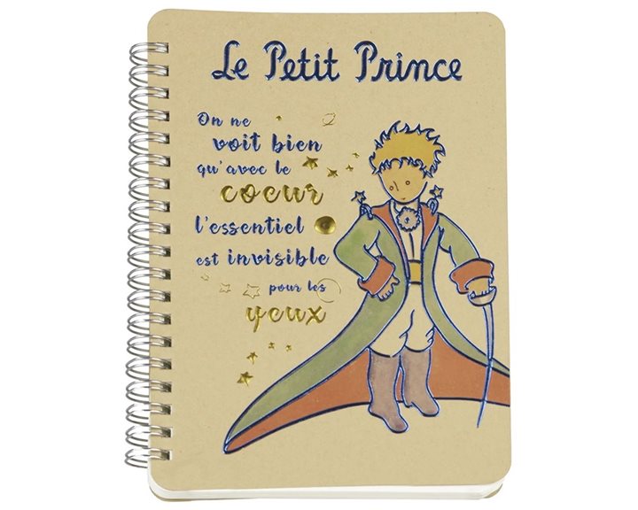 Enesco Σημειωματάριο Σπιράλ 12.5x17.5 Le Petit Prince Cape Epee