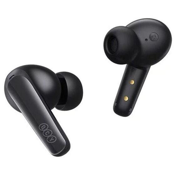 QCY T13X TWS Black - 30 hour battery True Wireless in-ear earbuds - Quick Charge 380mAh Gaming 0,068