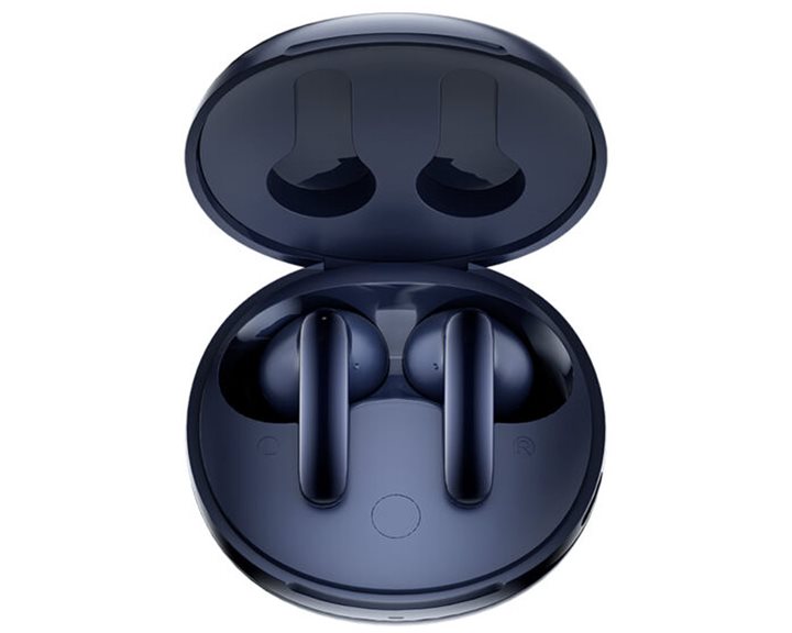 QCY T13 ANC 2 Blue - TWS 28dB Active Noise Canceling 10mm Drivers, BT 5.3 30 Hours True Wireless