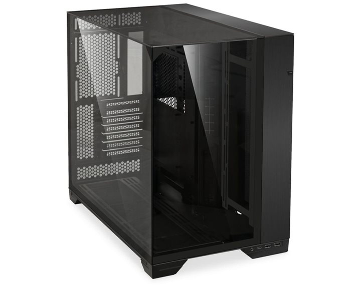 Lian Li O11 Vision Black - Black EATX(under 280mm)/ATX Columnless Tower PC Case