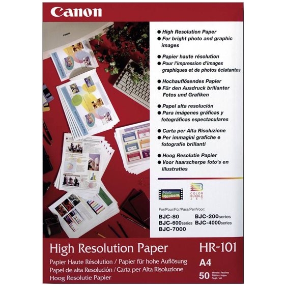 Χαρτί Φωτογραφικό Canon High Resolution Paper A4 50Φ