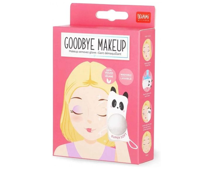 Legami Milano Γάντι Καθαρισμού Προσώπου Goodbye Makeup Panda RGL0001