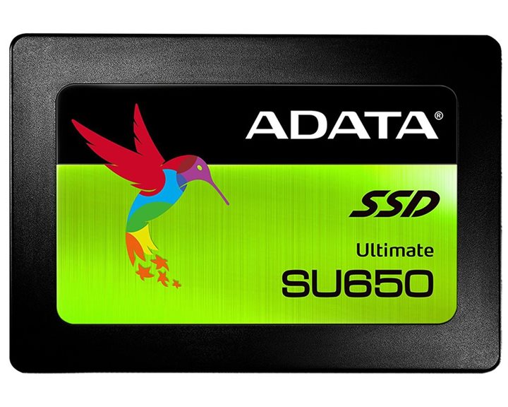 ADATA SSD 2.5" 512GB ASU650SS-512GT-R, SATA3, READ 520 MB/s, WRITE 450MB/s, 3YW.