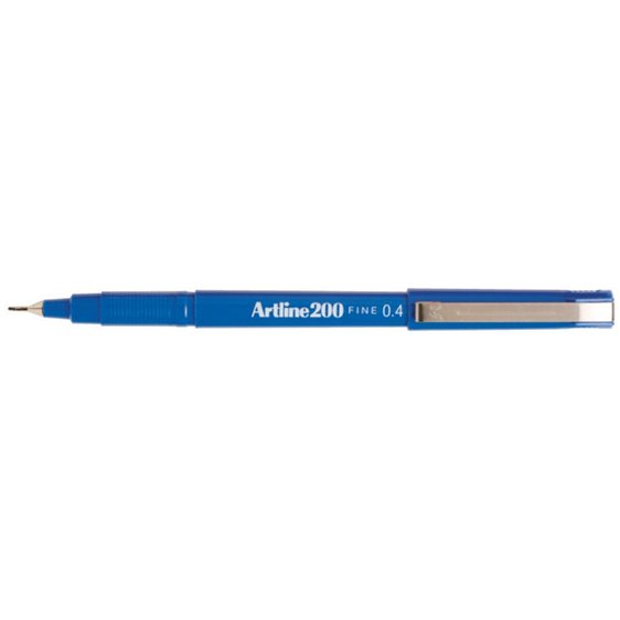 Μαρκαδόρος Artline Ek-200n Γραφής 0,4mm Μπλε