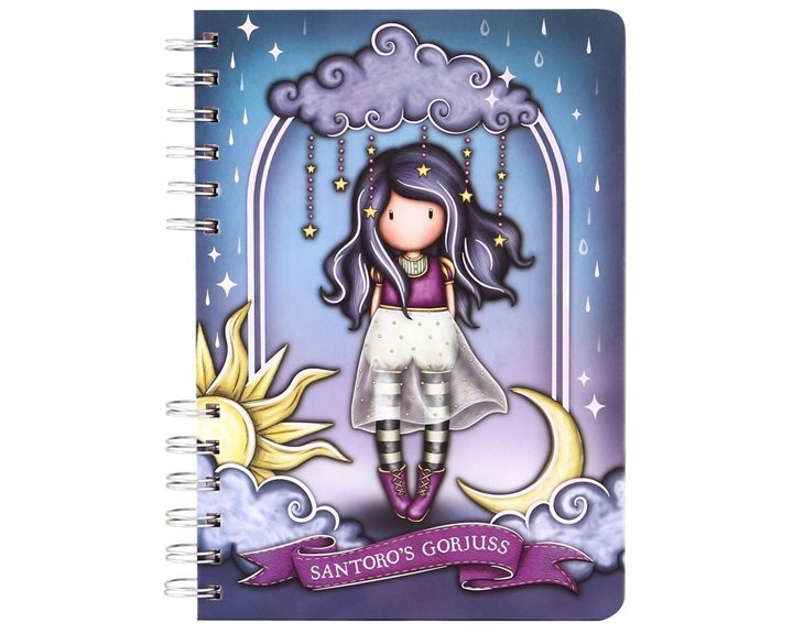 Σημειωματάριο Σπιράλ Santoro Gorjuss Little Storm Cloud 1258GJ01