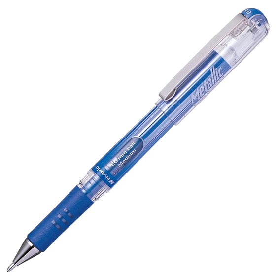 Στυλό Pentel Hybrid Gel Grip Dx 1.0mm Metallic
