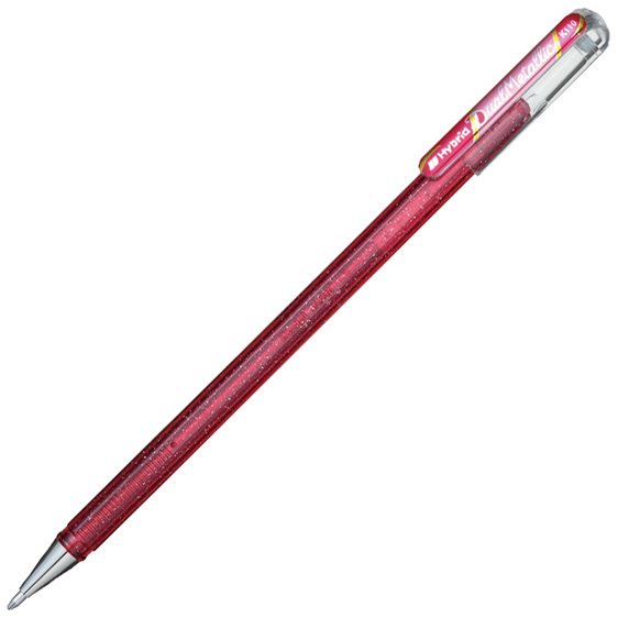 Στυλό Metallic Gel DualPentel K110DMPX Pink