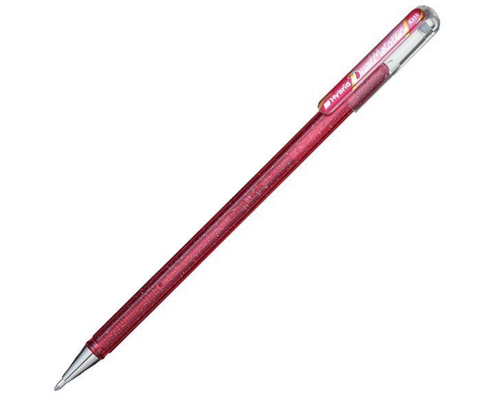 Στυλό Metallic Gel DualPentel K110DMPX Pink
