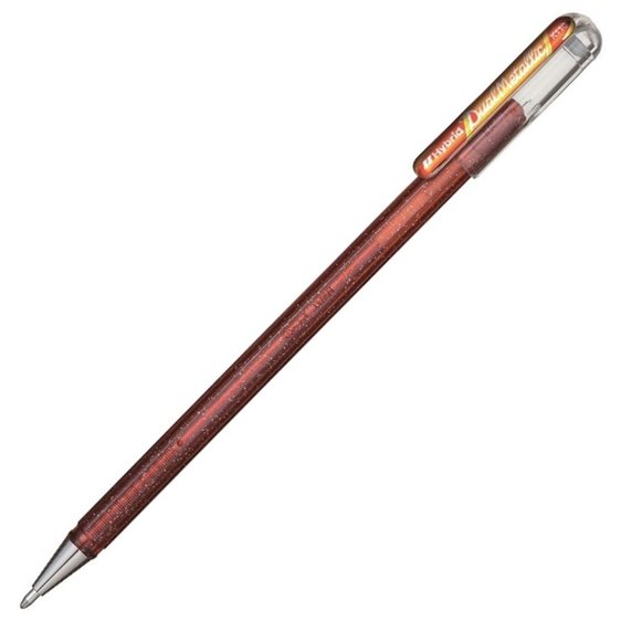 Στυλό Metallic Gel DualPentel K11DF Orange