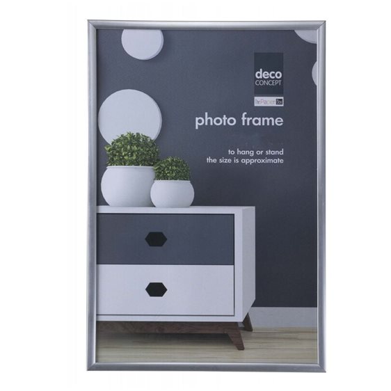 Κορνίζα Πλαστική LS 21X30 PL2130 Ασημί