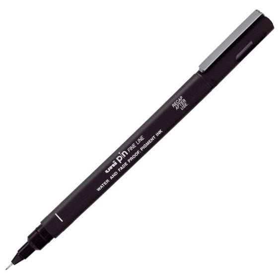 Μαρκαδόρος Uni-Ball Pin 0.05mm Μαύρος