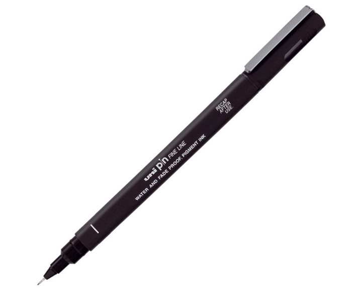 Μαρκαδόρος Uni-Ball Pin 0.05mm Μαύρος