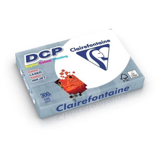 Χαρτί Clairefontaine Α4 125φ 300gr Λευκό