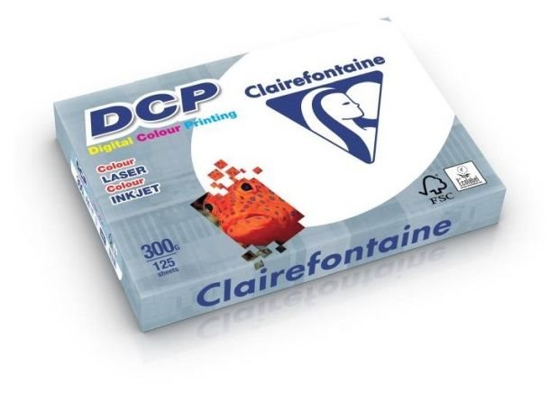 Χαρτί Clairefontaine Α4 125φ 300gr Λευκό