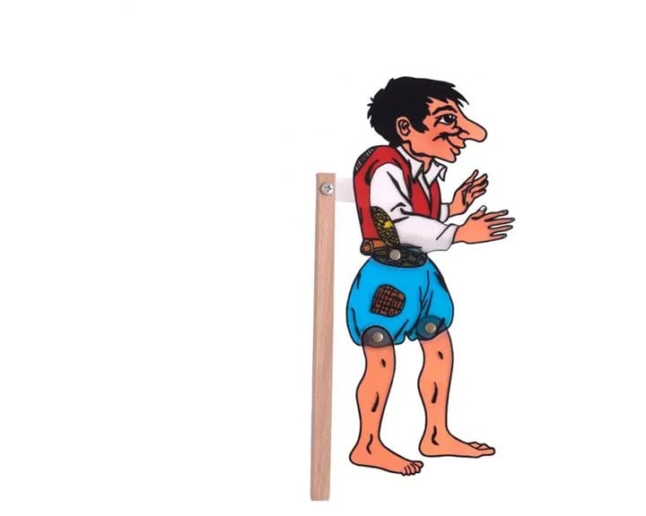 Θέατρο Σκιών Φιγούρα Κολλητήρι