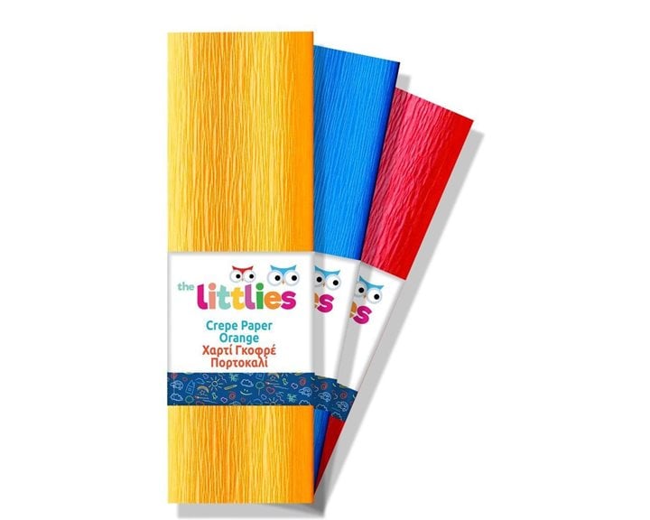 Χαρτί Γκοφρέ The Littlies 50cm x 2m Πράσινο