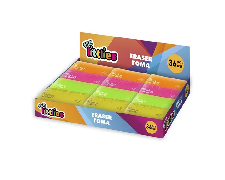 Γόμα Ruller  55χ21χ07 The littlies 646882
