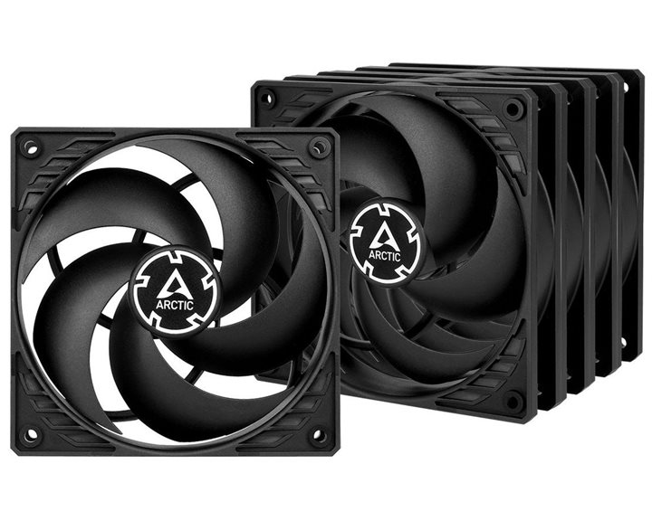 Arctic P12 Case Fan - 120mm Case Fan Low Noise - Pack Of 5pcs