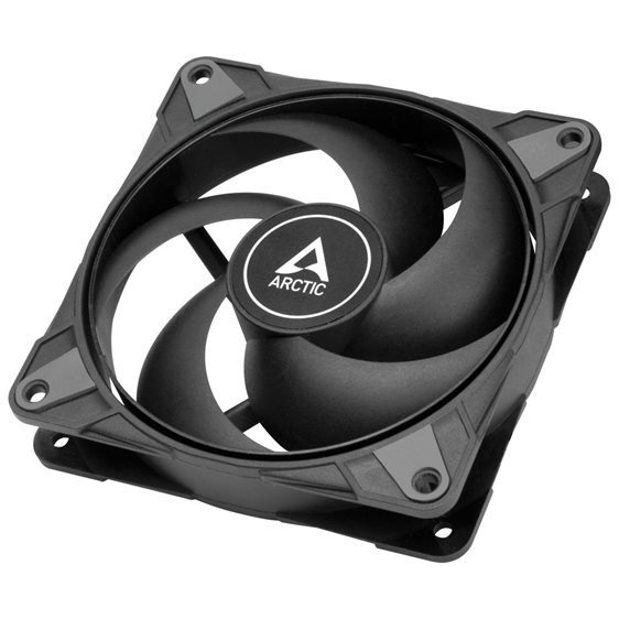Arctic P12 Max (Black) - 120mm Case Fan - Dual Ball Bearing - Max 3300 RPM - PWM Regulated