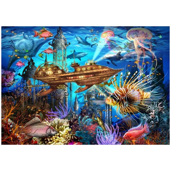 Πάζλ Bluebird 1000τμχ. Aqua City  70121