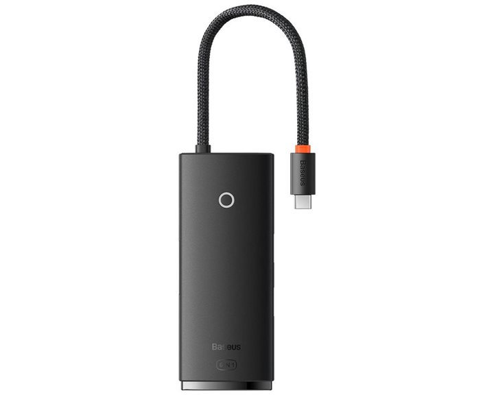 Baseus Lite Series USB-C Docking Station με HDMI PD Μαύρο (WKQX050101) (BASWKQX050101)