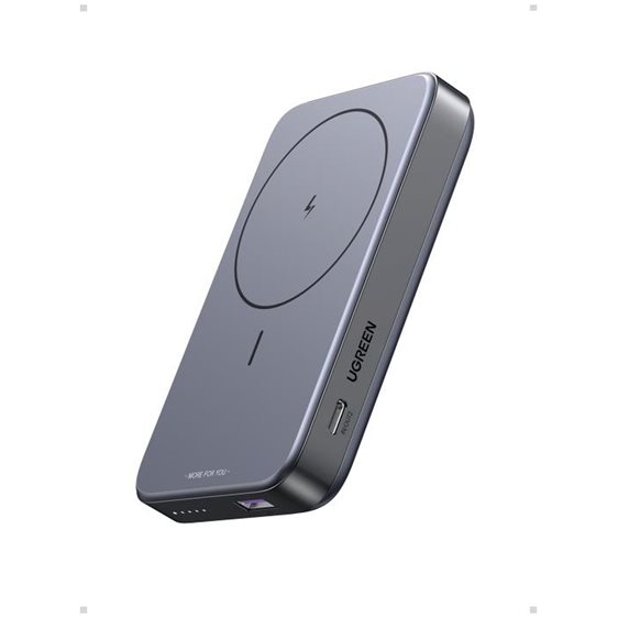 Power Bank Magnetic Wireless UGREEN 10000mAh 20W PDx1 & QC3.0x1 PB206 15086 Space Gray