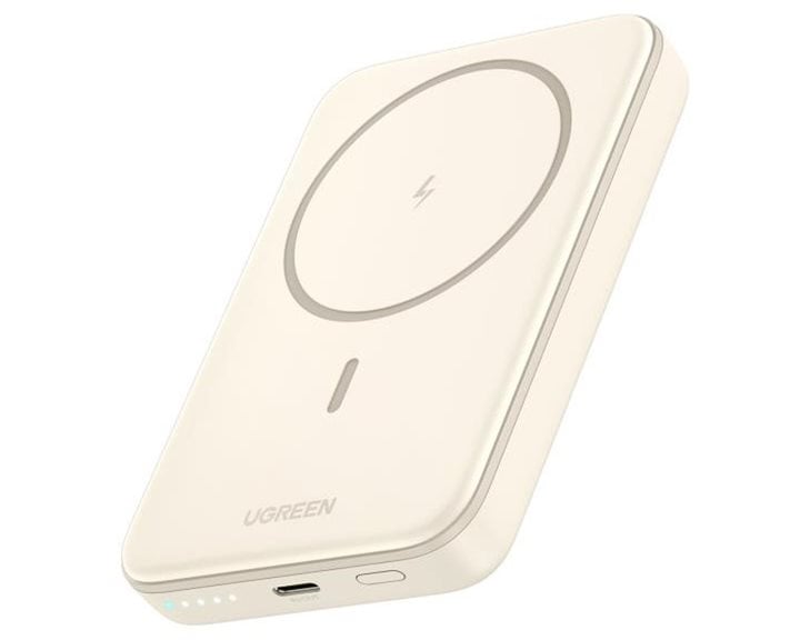 Power Bank Magnetic Wireless UGREEN 10000mAh 22.5W PDx1 PB561 25208 Beige