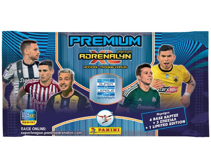 PANINI Κάρτες Super league 2024 Andrenalyn Premium