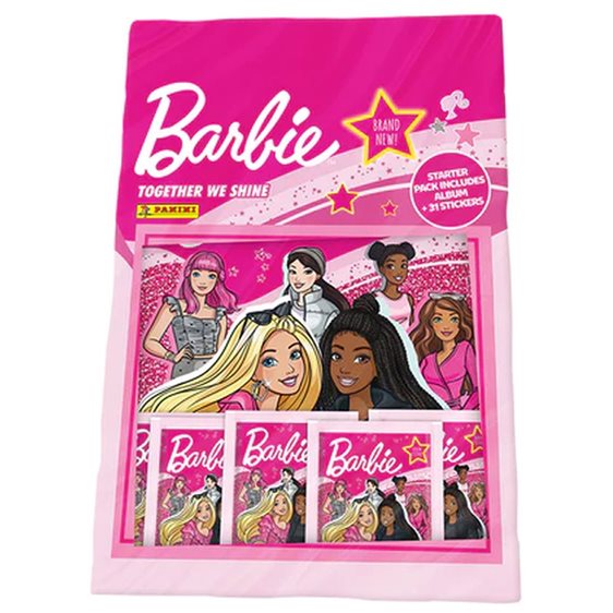 PANINI Album Barbie Together We Shine Startrer Pack
