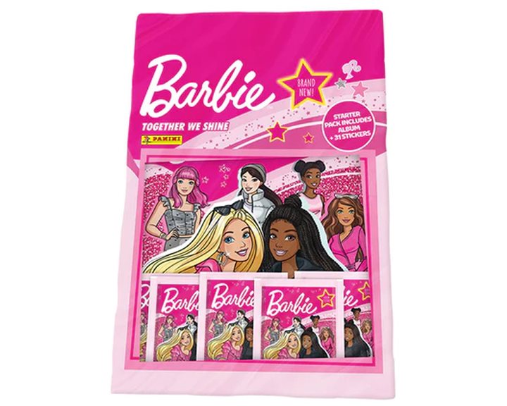 Panini Album Barbie Together We Shine Starter Pack