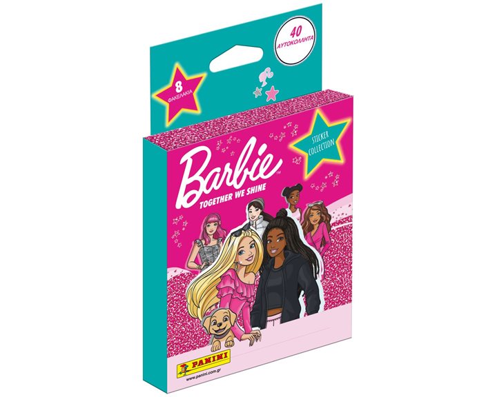 Panini Αυτοκόλλητα Barbie Together We Shine Mini Blister