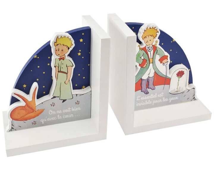 Enesco Βιβλιοστάτης Ξύλινος  Le Petit Prince 525548