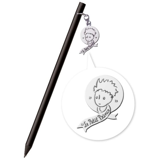 Enesco Μολύβι με Μεταλλικό Διακοσμητικό Le Petit Prince Medaillon