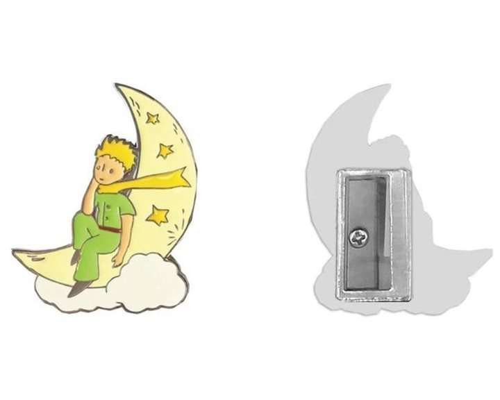 Enesco Ξύστρα με Μεταλλικό Διακοσμητικό Le Petit Prince Lune Etoille