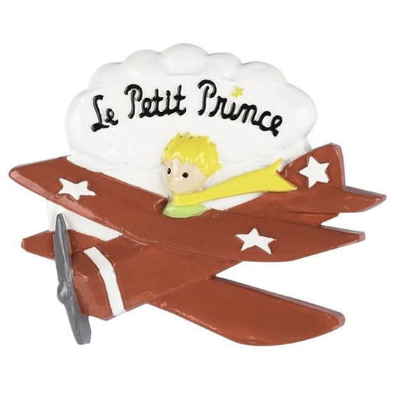 Enesco Μαγνητάκι με Πήλινο Διακοσμητικό Le Petit Prince Avion