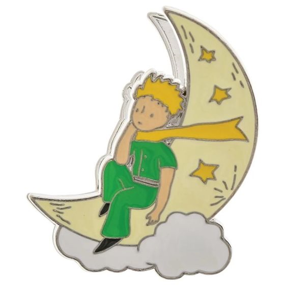 Enesco Μαγνητάκι με Μεταλλικό Κλιπ Le Petit Prince Lune