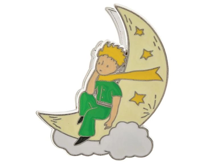 Enesco Μαγνητάκι με Μεταλλικό Κλιπ Le Petit Prince Lune