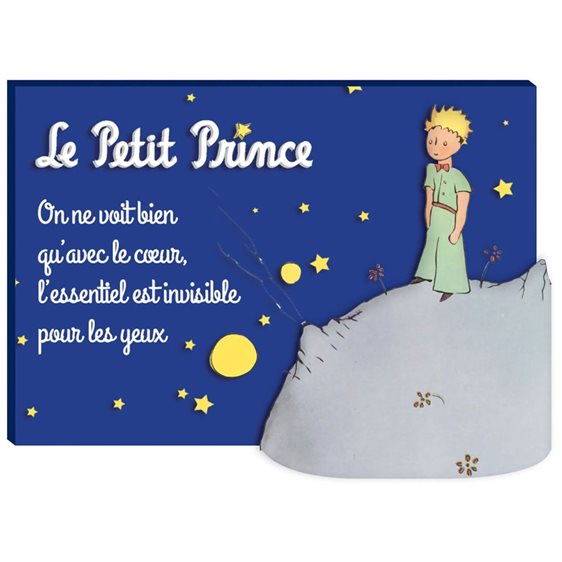 Enesco Μαγνητάκι με Πήλινο Διακοσμητικό Le Petit Prince Nuit Etoilee
