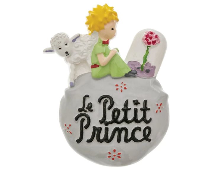 Enesco Μαγνητάκι με Πήλινο Διακοσμητικό Le Petit Prince Sur tTerre Mouton