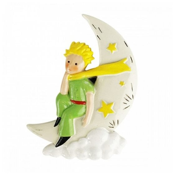 Enesco Μαγνητάκι με Πήλινο Διακοσμητικό Le Petit Prince Lune