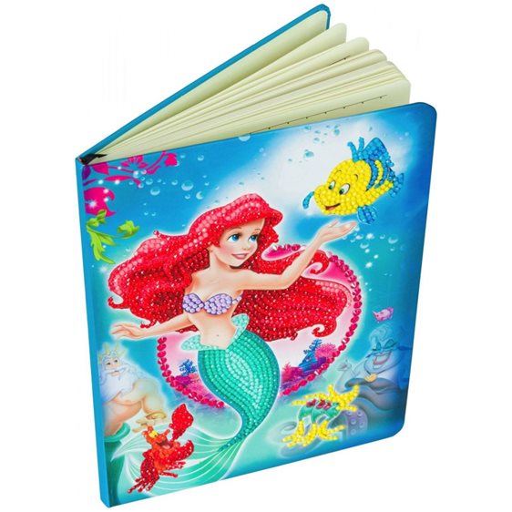 Craft Buddy Notebook Crystal Art The Little Mermaid (CANJ-DNY601)
