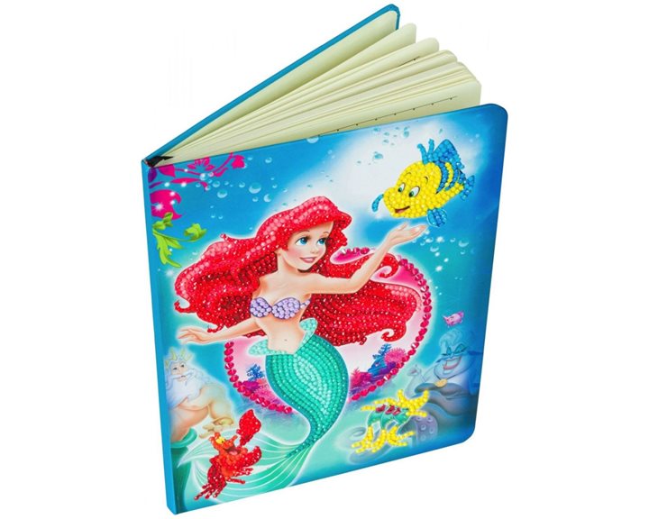 Craft Buddy Notebook Crystal Art The Little Mermaid (CANJ-DNY601)