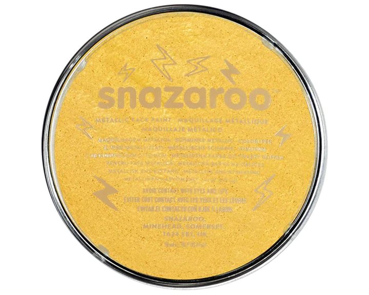 Snazaroo 18ml Κρέμα Face Painting Electric Gold