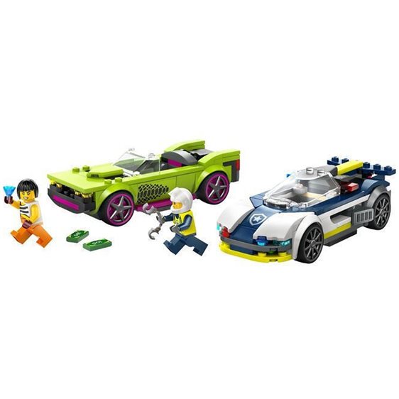 Lego City Κυνηγητό Αυτοκινήτου Αστυνομίας Και Muscle Car 60415