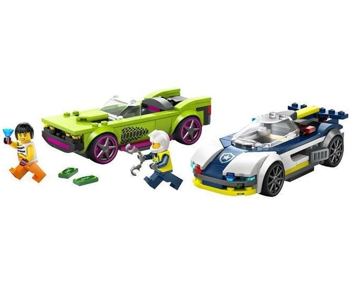 Lego City Κυνηγητό Αυτοκινήτου Αστυνομίας Και Muscle Car 60415