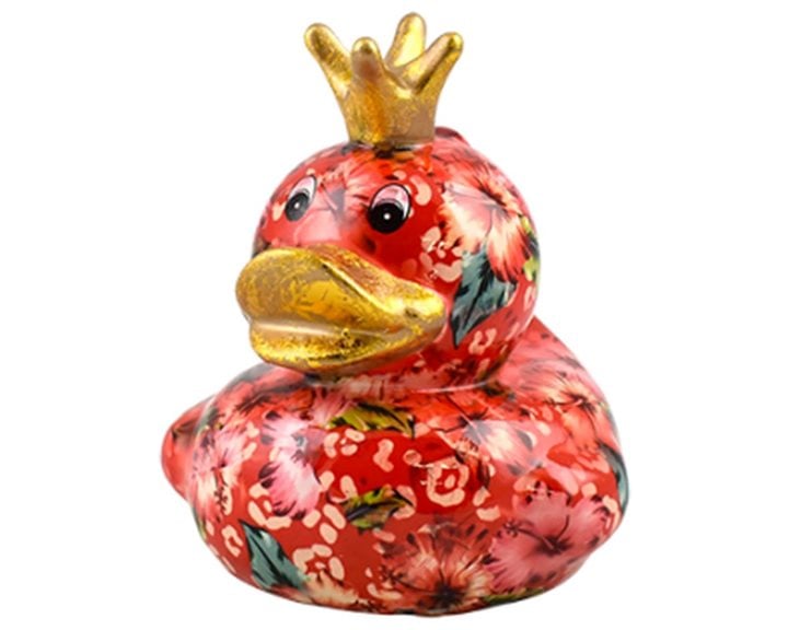 Κουμπαράς Pommepidou Πήλινος Παπάκι Ducky Medium
