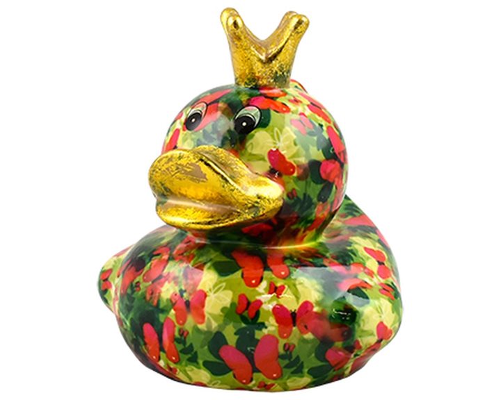 Κουμπαράς Pommepidou Πήλινος Παπάκι Ducky Medium